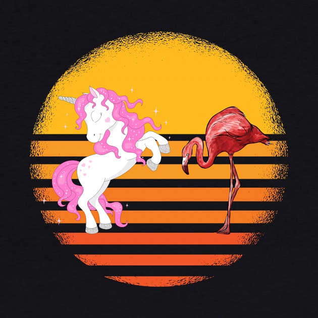 Sun Unicorn Flamingo by Imutobi